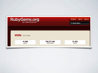 Ruby: Not Just For Fun