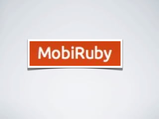 Ruby: Not Just For Fun