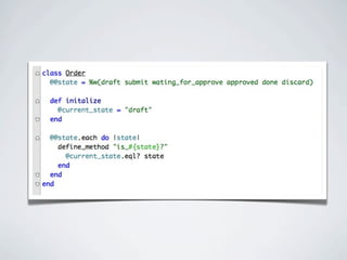 Ruby: Not Just For Fun