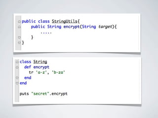 Ruby: Not Just For Fun