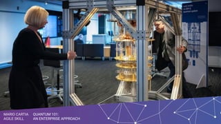 QUANTUM 101:
AN ENTERPRISE APPROACH
MARIO CARTIA
AGILE SKILL
QUANTUM 101:
AN ENTERPRISE APPROACH
MARIO CARTIA
AGILE SKILL
 