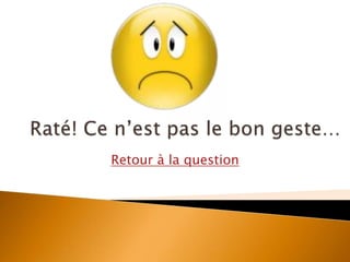 Retour à la question
 