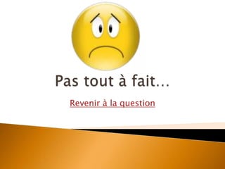 Revenir à la question
 