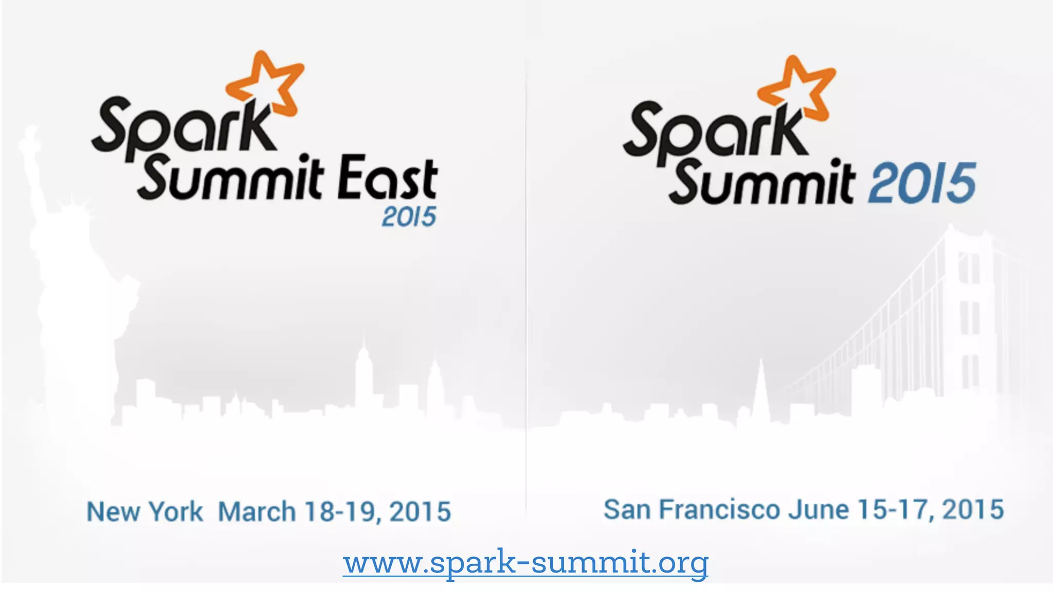 www.spark-summit.org 
 