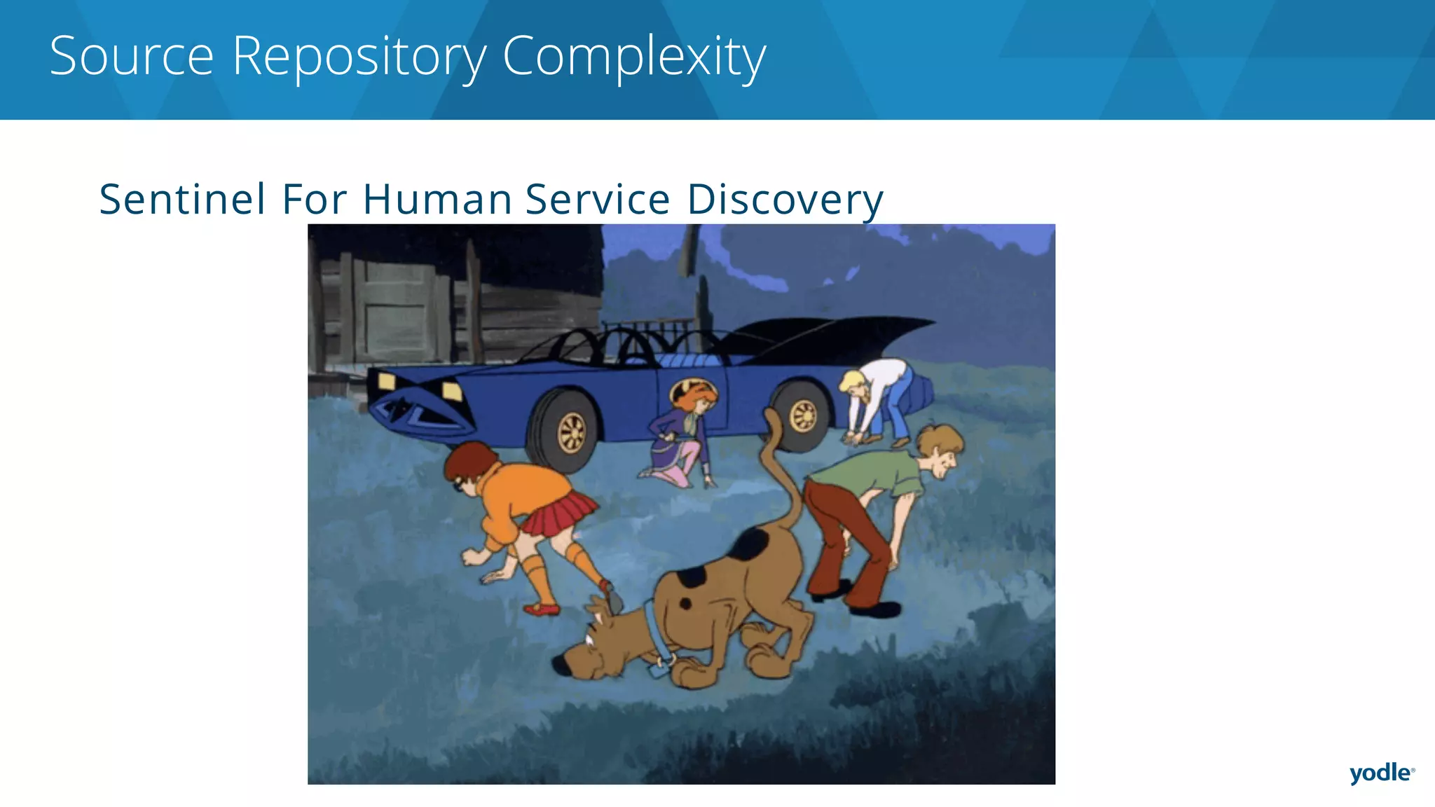 Sentinel For Human Service Discovery
Source Repository Complexity
 