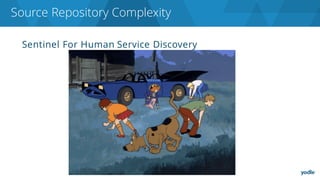 Sentinel For Human Service Discovery
Source Repository Complexity
 
