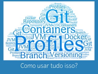 Como usar tudo isso? 
 