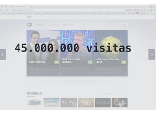 45.000.000 visitas
 
