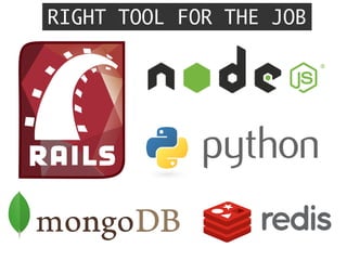 RIGHT TOOL FOR THE JOB
 