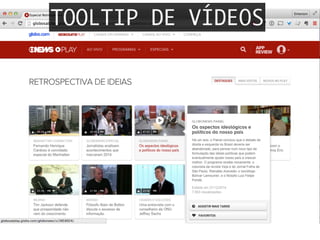 TOOLTIP DE VÍDEOS
 