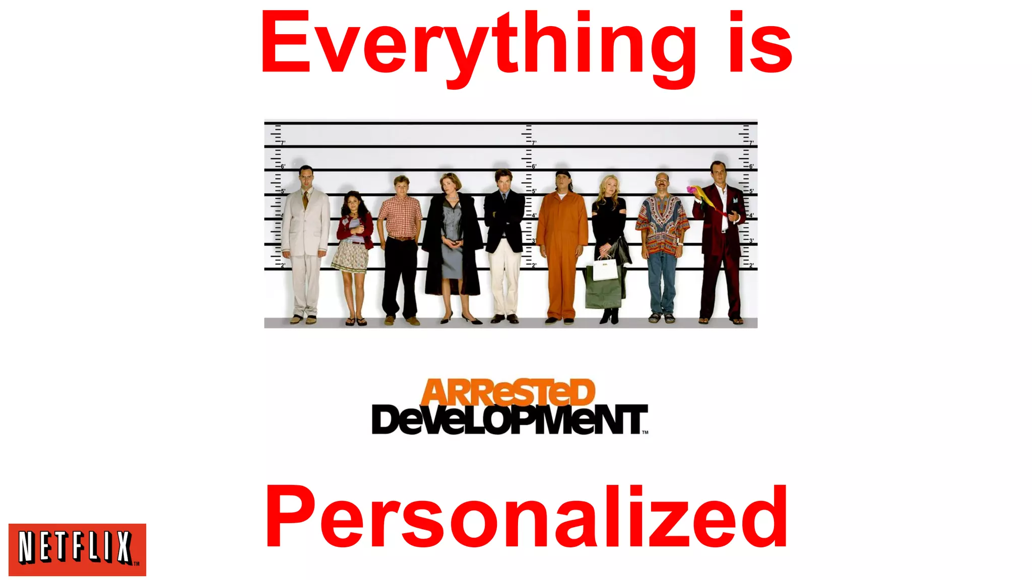 Everything is

Personalized

 