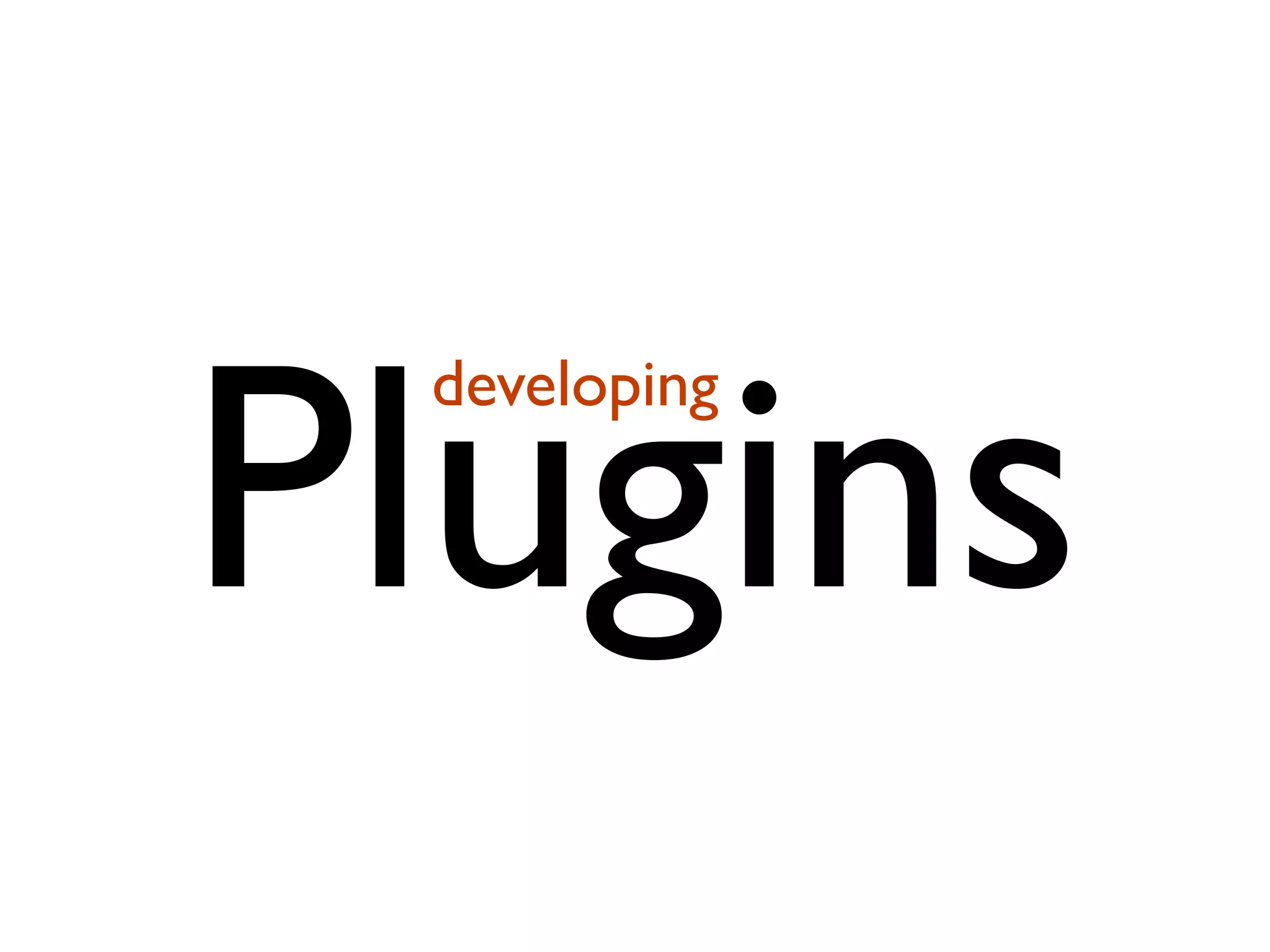 Plugins developing 