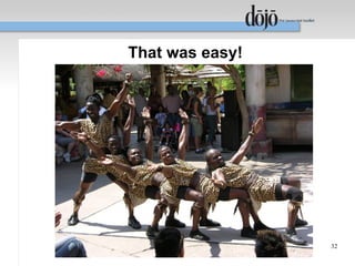 That was easy!




                 32
 