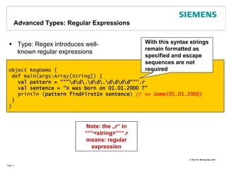  import p.{x, y}       the members x and y of p. 