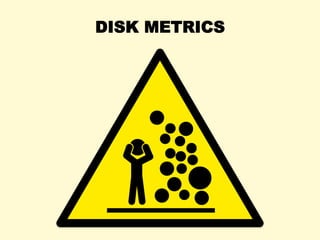 DISK METRICS
 