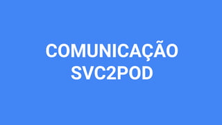 COMUNICAÇÃO
SVC2POD
 