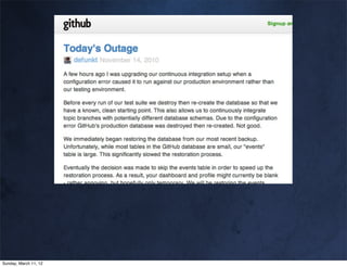 Sunday, March 11, 12
 