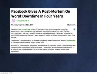 Sunday, March 11, 12
 