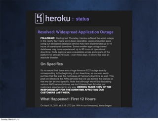 Sunday, March 11, 12
 