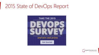 2015 State of DevOps Report
 