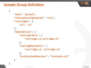 *
Sample Group Definition
 