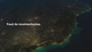 Feed de movimentações
 