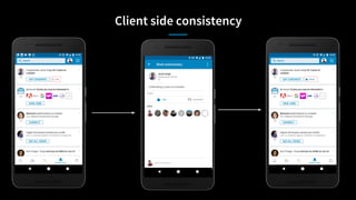 Client side consistency
 