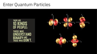 Enter Quantum Particles
 