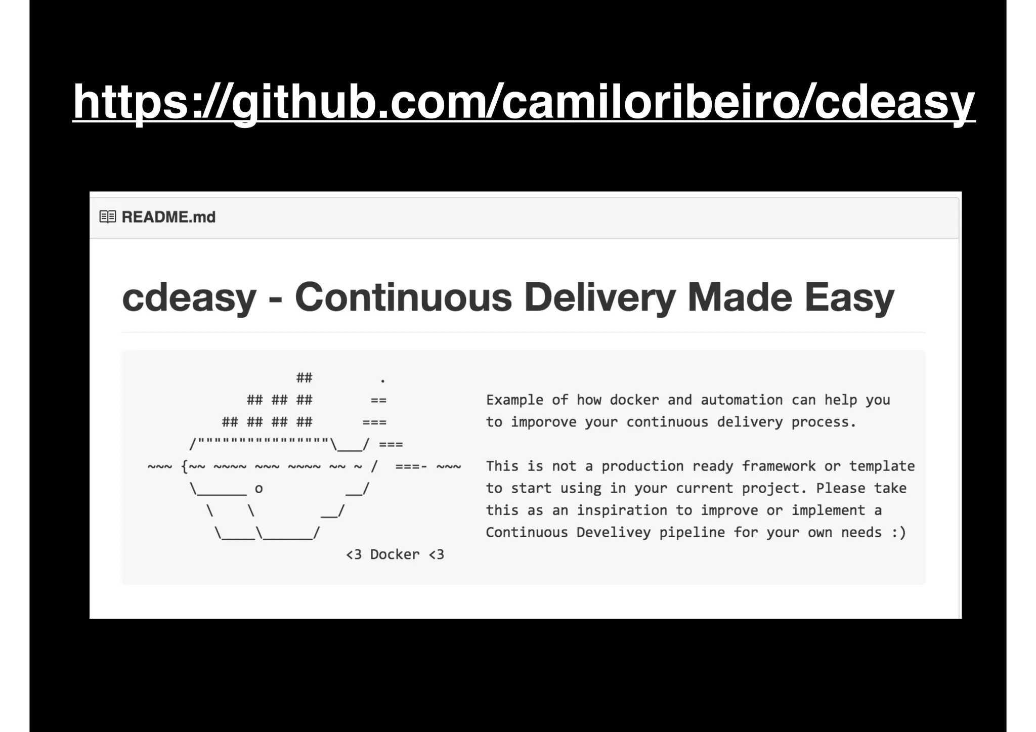 https://github.com/camiloribeiro/cdeasy
 