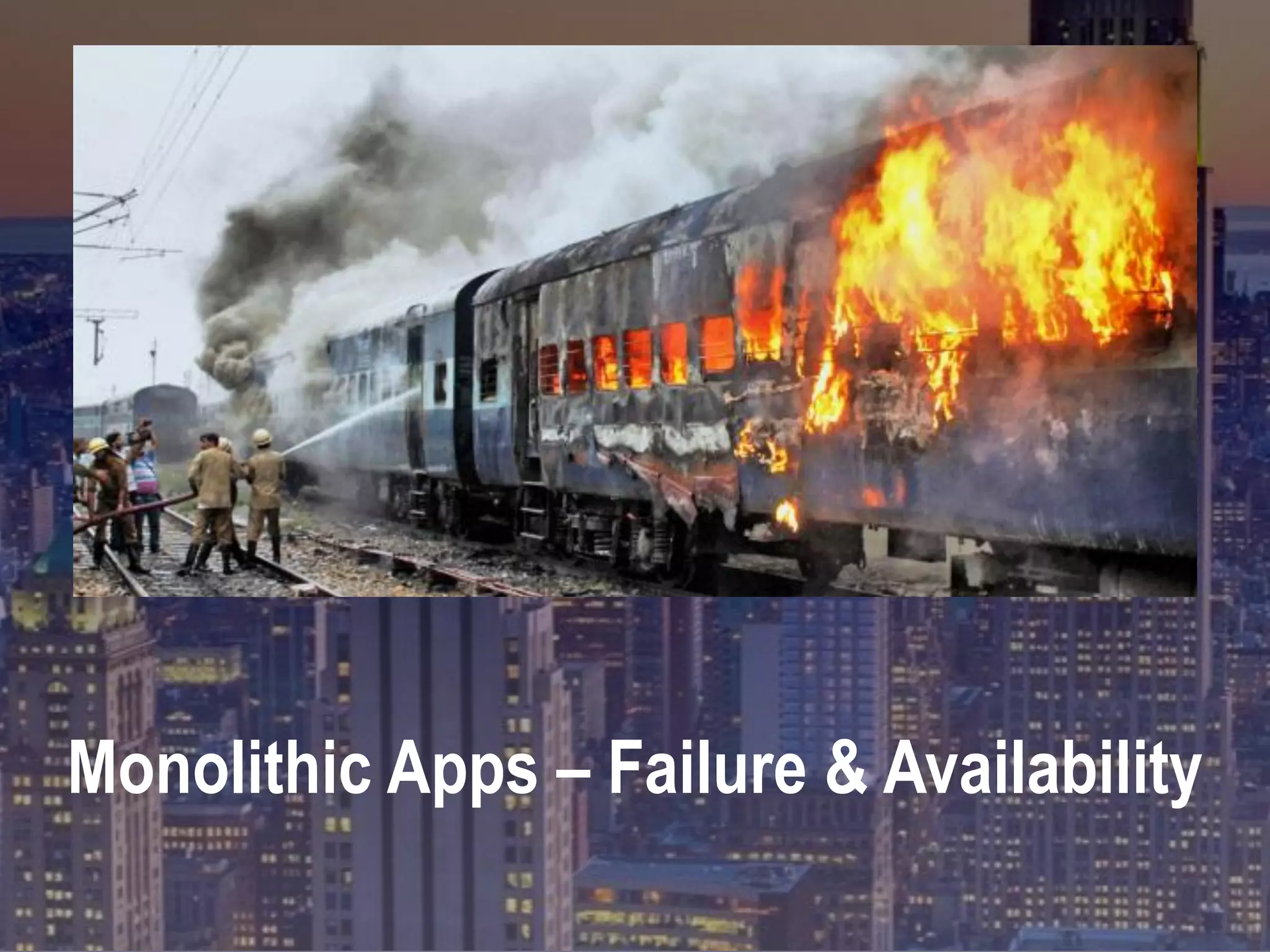 Monolithic Apps – Failure & Availability
 