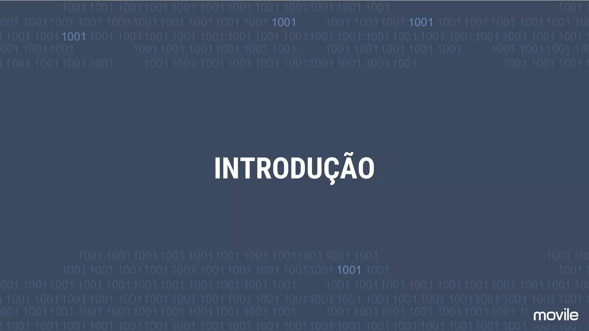INTRODUÇÃO
 