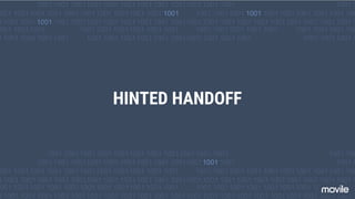 HINTED HANDOFF
 