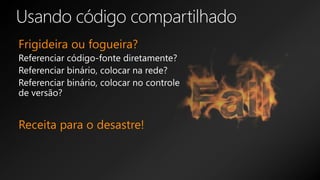 Frigideira ou fogueira?
Receita para o desastre!
 