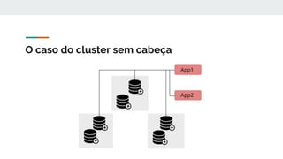 O caso do cluster sem cabeça
 
