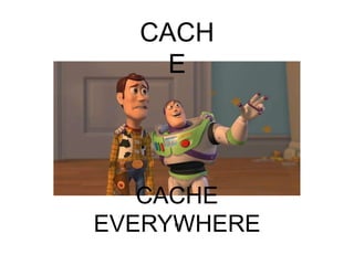 18
CACHE
EVERYWHERE
CACH
E
 