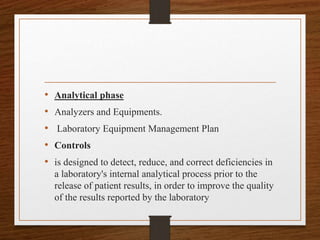 Quality Control in Pathological Laboratory | PPTX