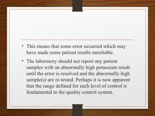 Quality Control in Pathological Laboratory | PPTX