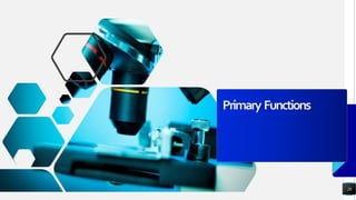 Primary Functions
28
 