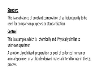 QC & QA.pptx QUALITY CONTROL AND QUALITY ASSURENCE.