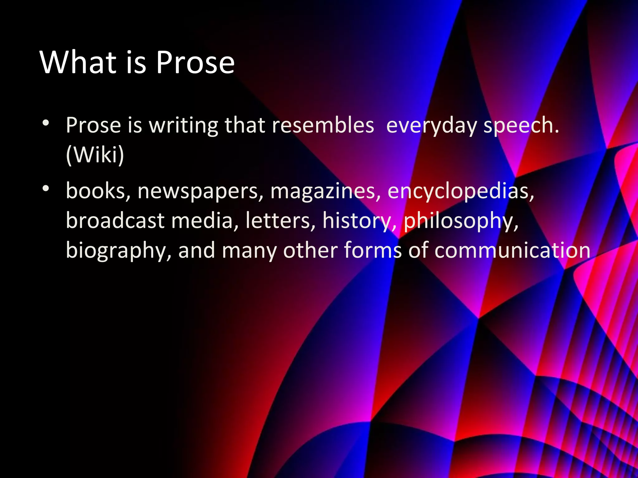 Qcr520 Lesson 16 Teaching Prose Ppt