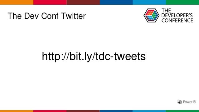 Globalcode – Open4education
The Dev Conf Twitter
http://bit.ly/tdc-tweets
 