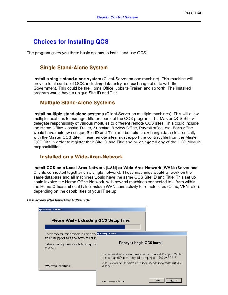 qcs 2.38 qcs 2.38