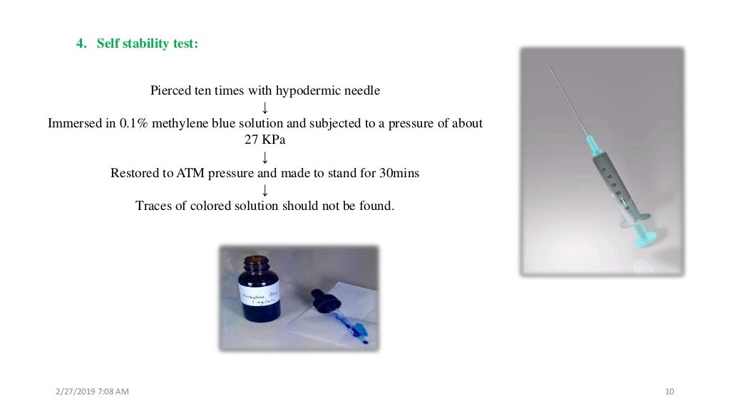 Quality Control tests for pharmaceutical containers, closures and sec…