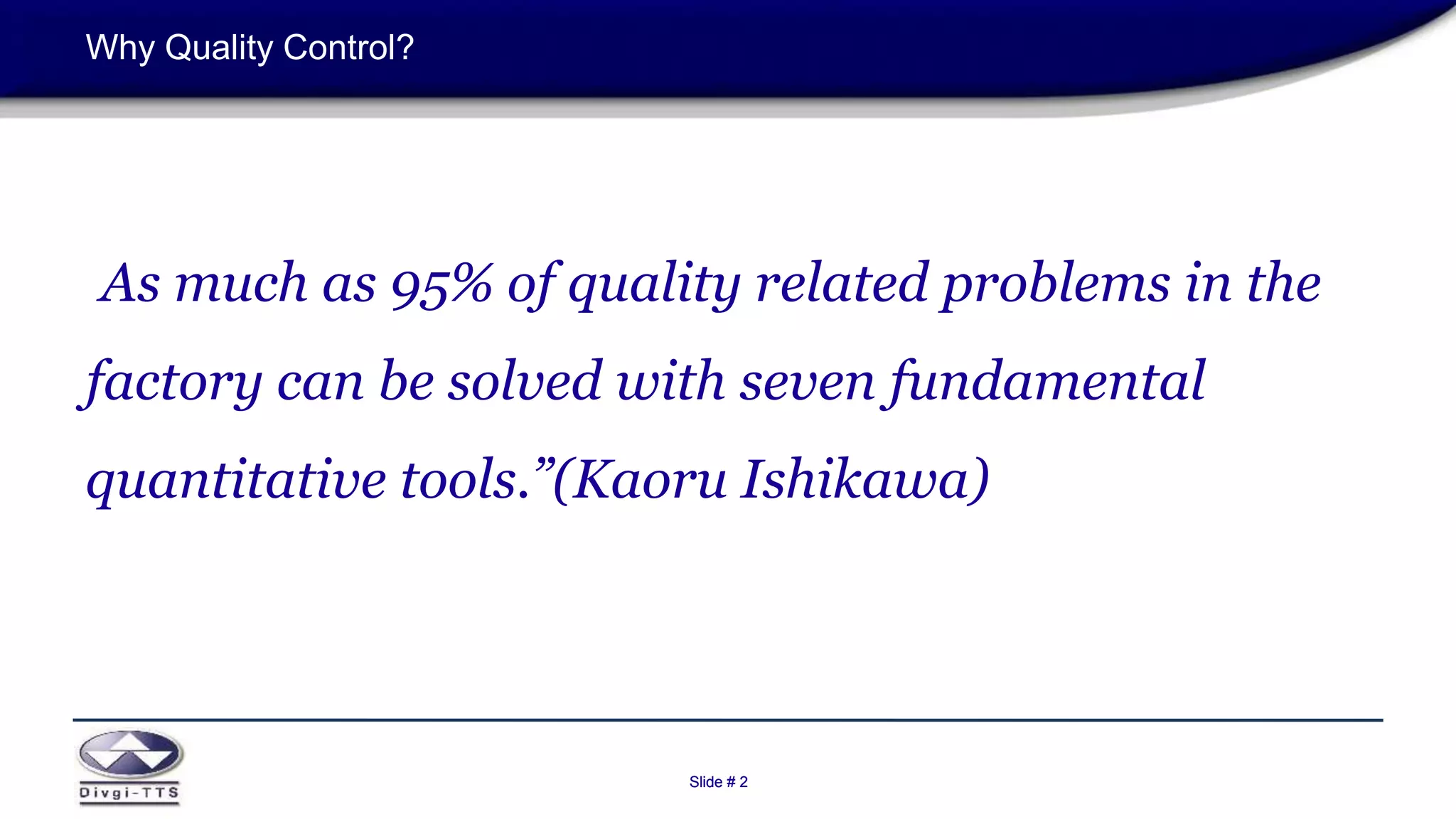 7 QC(Quality Control) Tools | PPTX