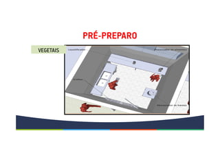 PRÉ-PREPARO
VEGETAIS
 