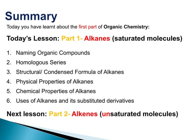 Alkanes power point | PPT