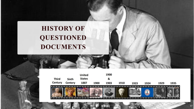 QUESTIONED DOCUMENTS AND ITS HISTORY.pptx