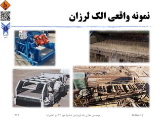 ‫لرزان‬ ‫الک‬ ‫واقعی‬ ‫نمونه‬
30-Dec-15‫یک‬ ‫حفاری‬ ‫مهندسی‬(‫ششم‬ ‫ویرایش‬)‫مهر‬ ،94‫ح‬ ،.‫اعلمی‬‫نیا‬244
 