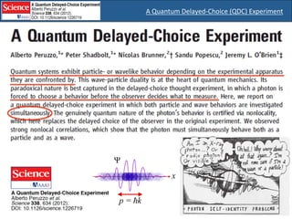 Quantum delayed choice experiment | PDF