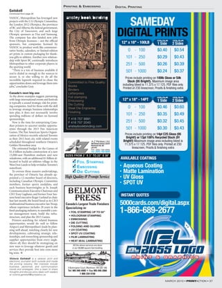 Olympian Printing | PrintAction | PDF
